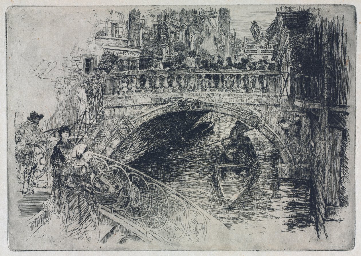 Ponte veneziano da Frank Duveneck