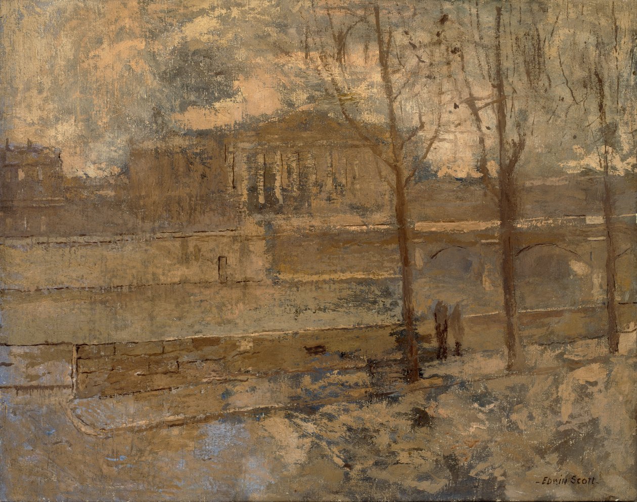 Chambre des Deputes nella nebbia da Frank Edwin Scott