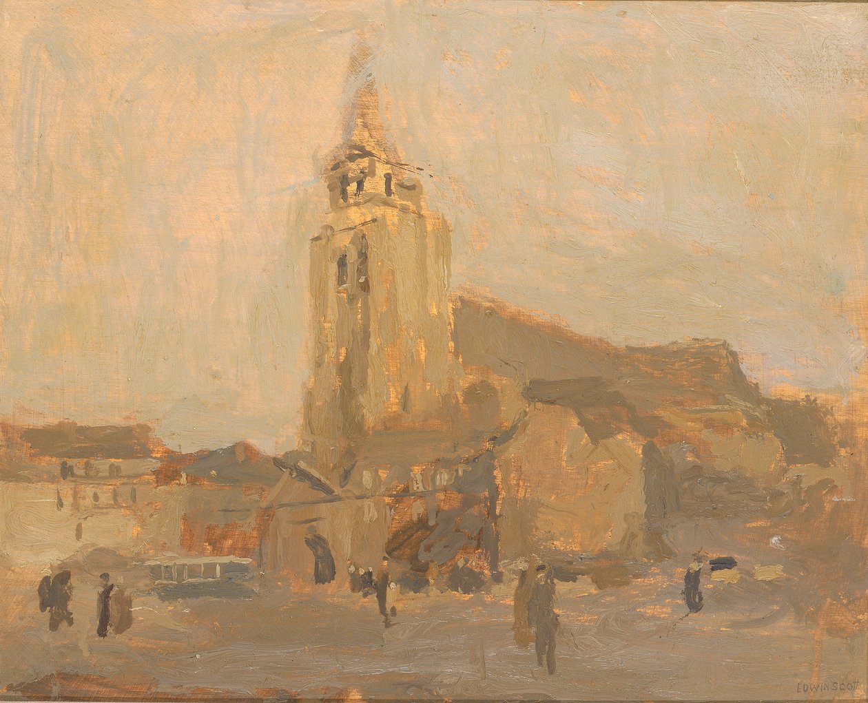 Chiesa di Saint Merry, n.d. da Frank Edwin Scott