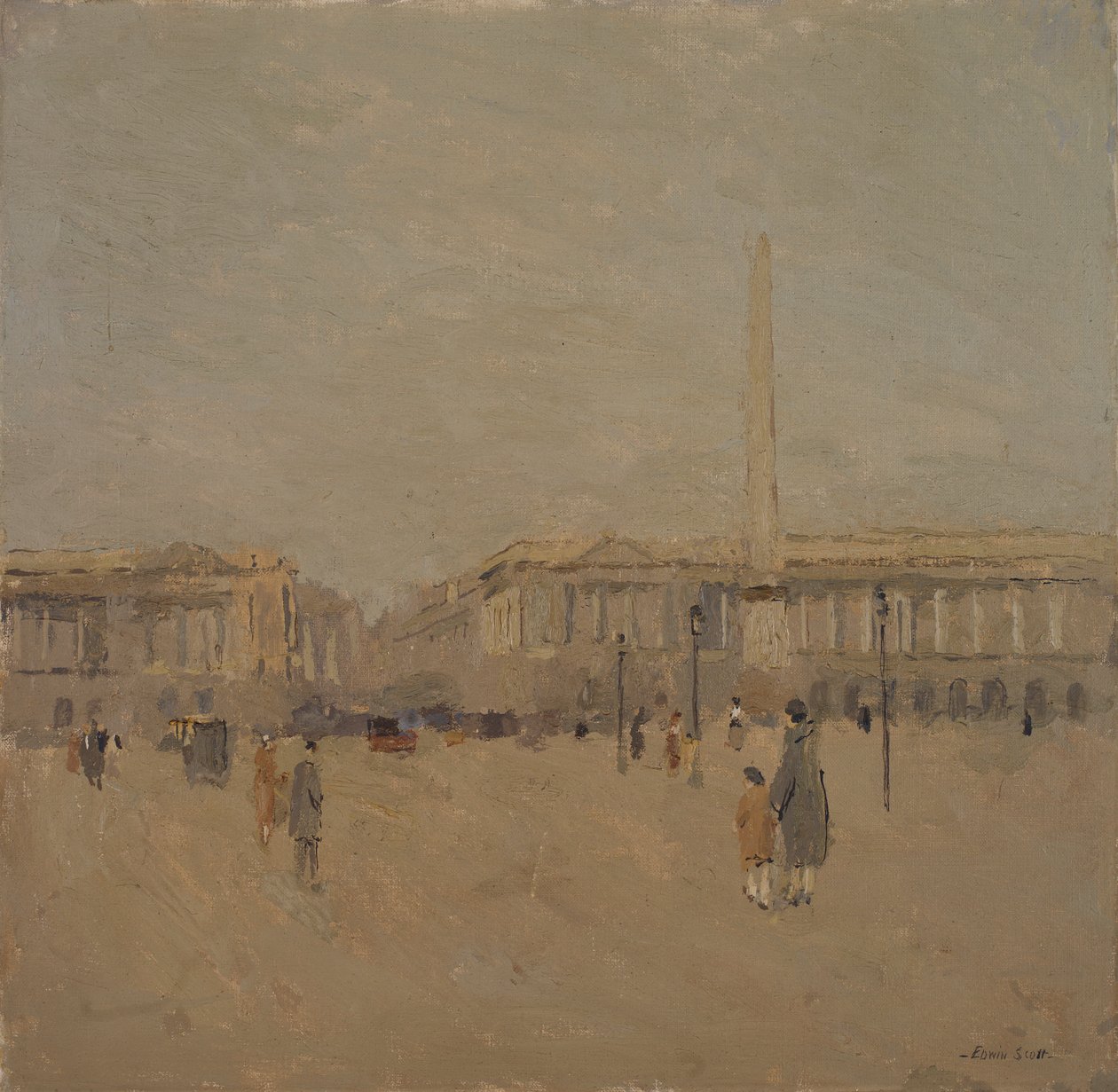 Place de la Concorde n. II da Frank Edwin Scott