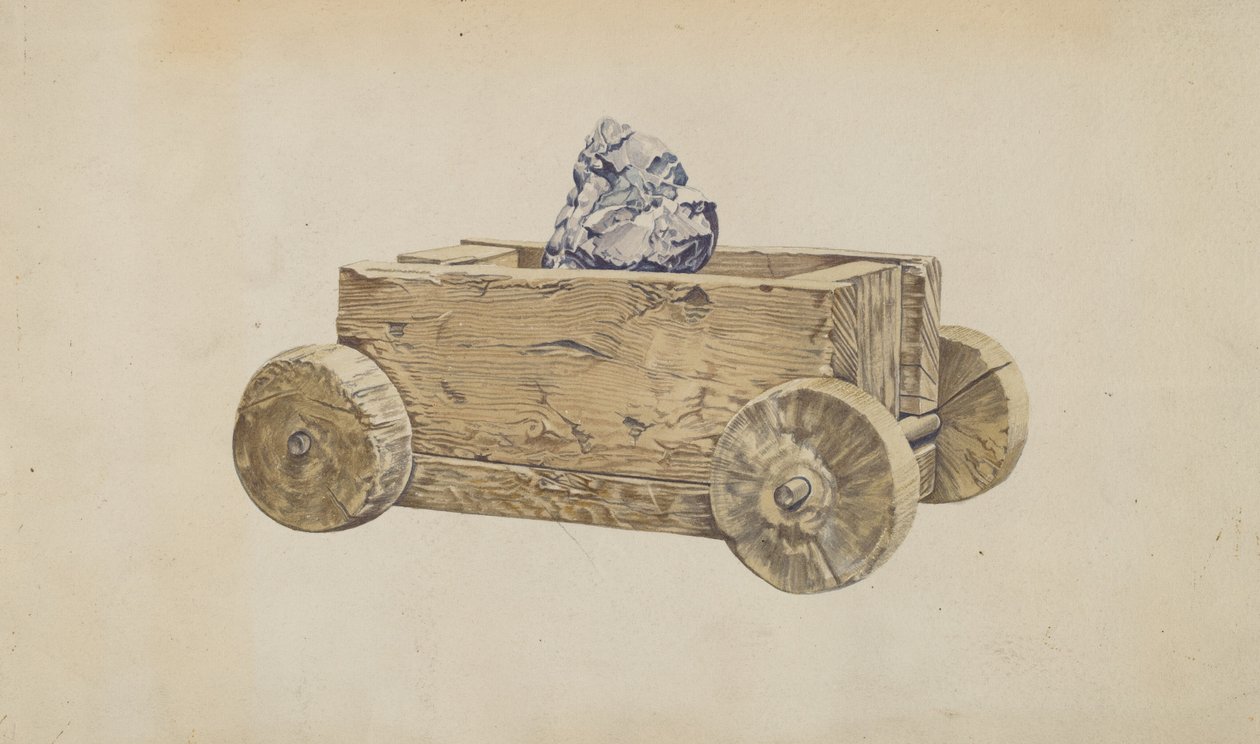 Carrello del Minatore, c. 1937 da Frank Eiseman