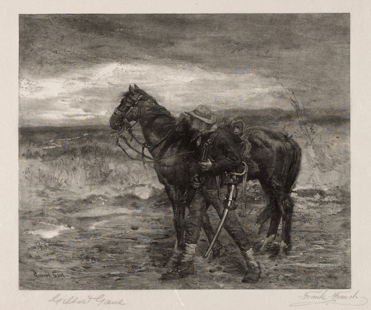 Nel paese del nemico, 1887 da Frank French