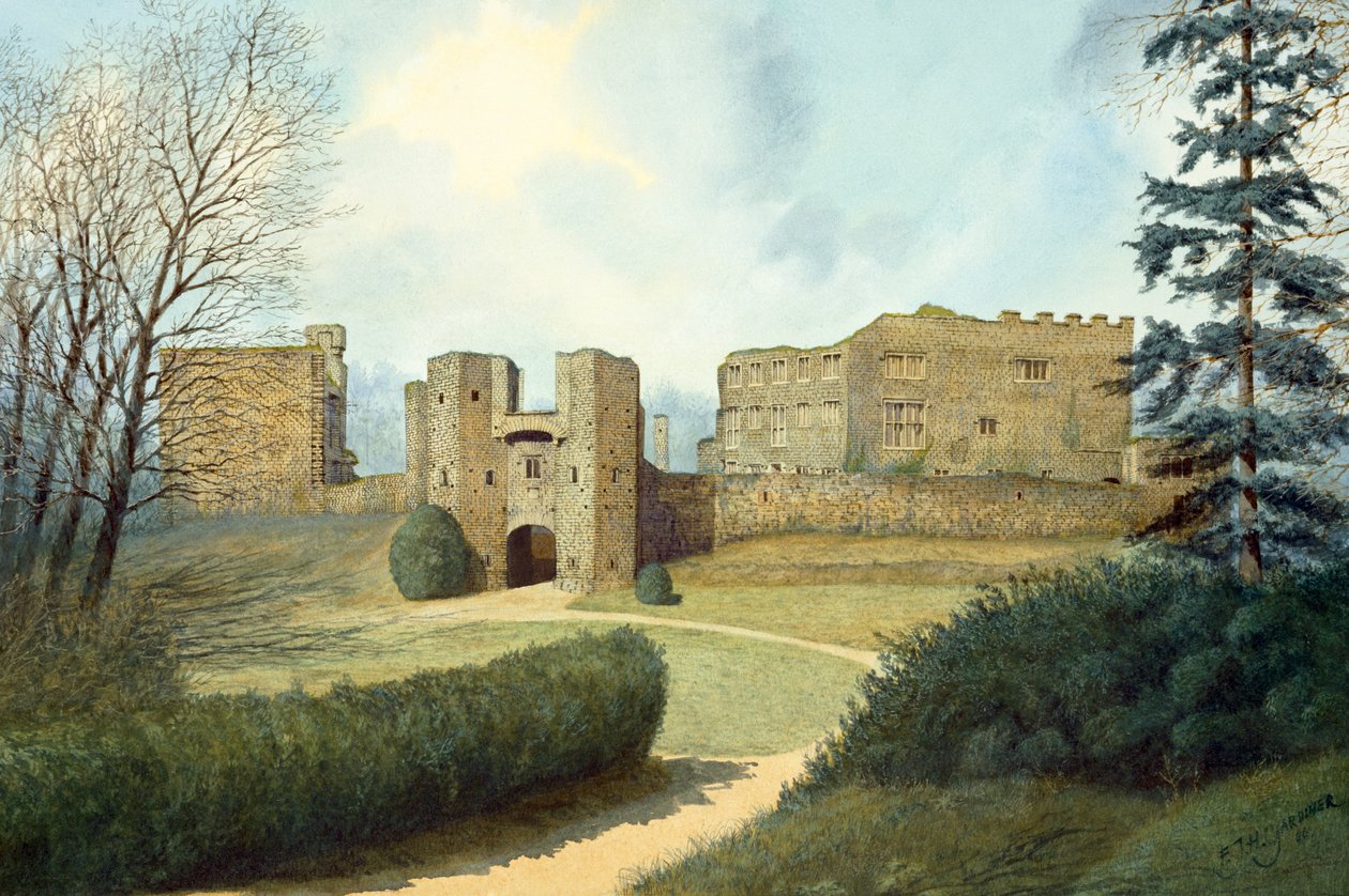 Castello di Berry Pomeroy, XV secolo, c. 1990-2010 da Frank Gardiner