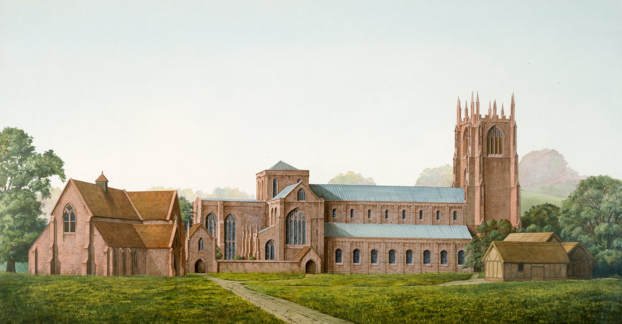 Abbazia di Furness, XII secolo, c1990-2010 da Frank Gardiner