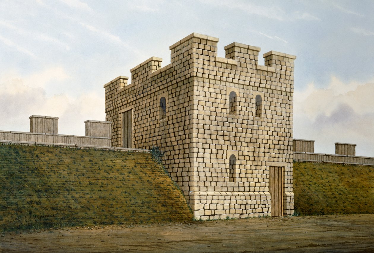 Muro di Adriano: Banks East Turret da Frank Gardiner