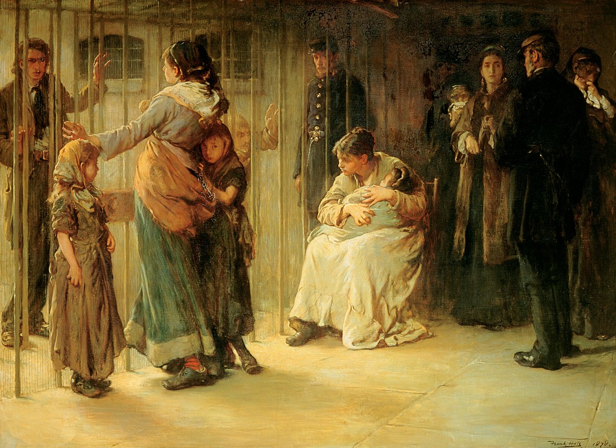 Newgate: Committed for Trial, 1878 da Frank Holl
