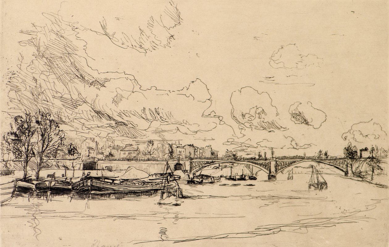 Au Bord de Canal, Charenton, Parigi da Frank Laing
