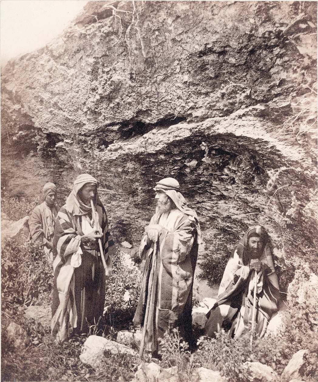 Contadini della zona di Gerusalemme, c.1866-67 da Frank Mason Good