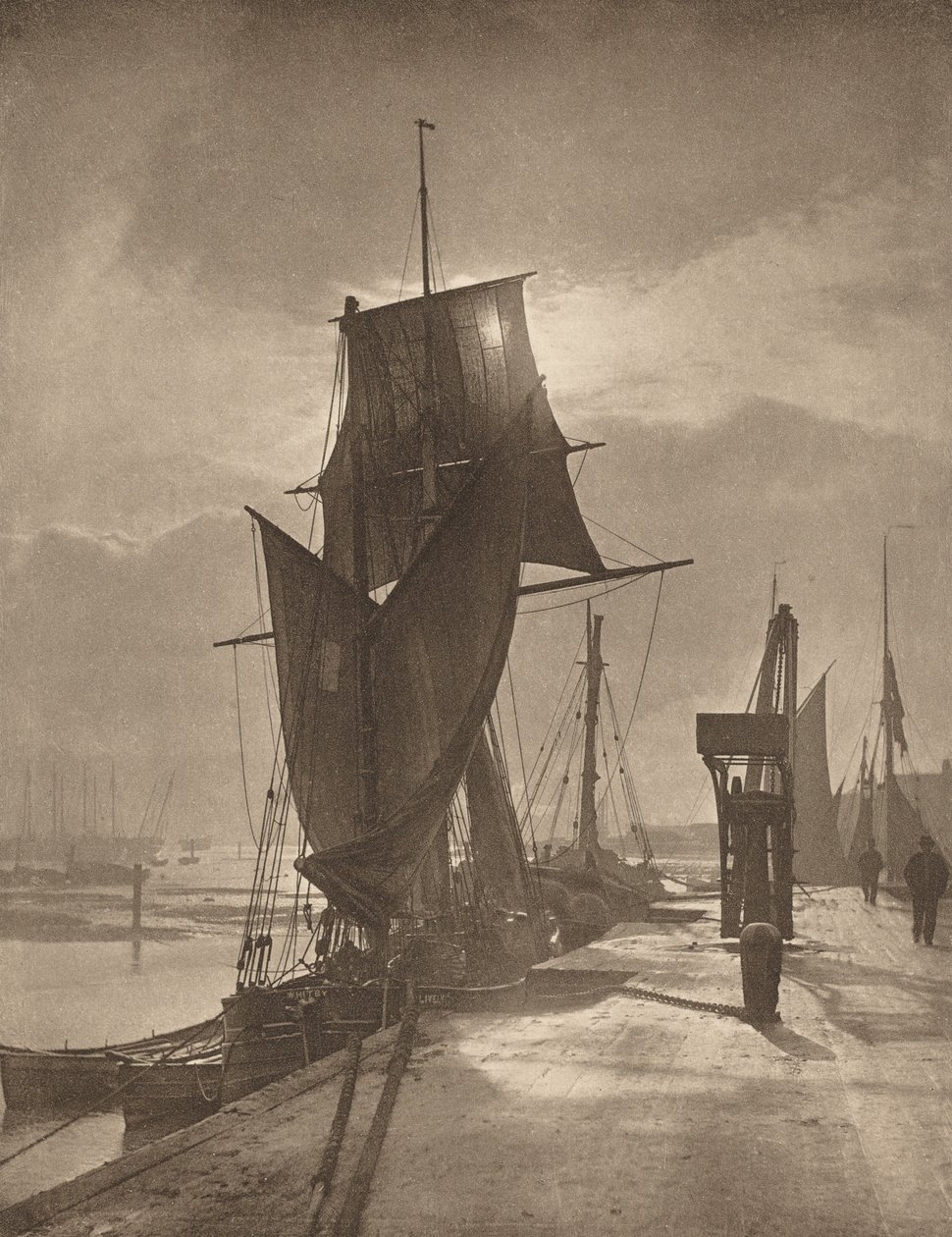 Sole e ombra, anni 1890 (foto) da Frank Meadow Sutcliffe