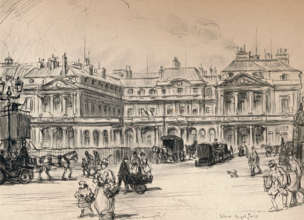 Il Palais-Royal, 1915 da Frank Milton Armington