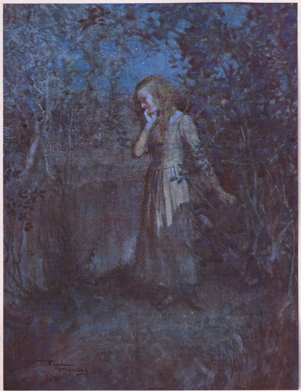 La luce si era trasformata in oscurità e la sera si era fatta notte, c.1920 da Frank Reynolds