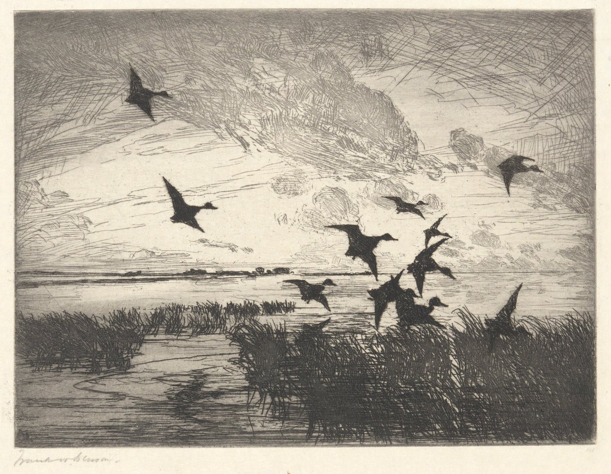Dopo il tramonto da Frank Weston Benson