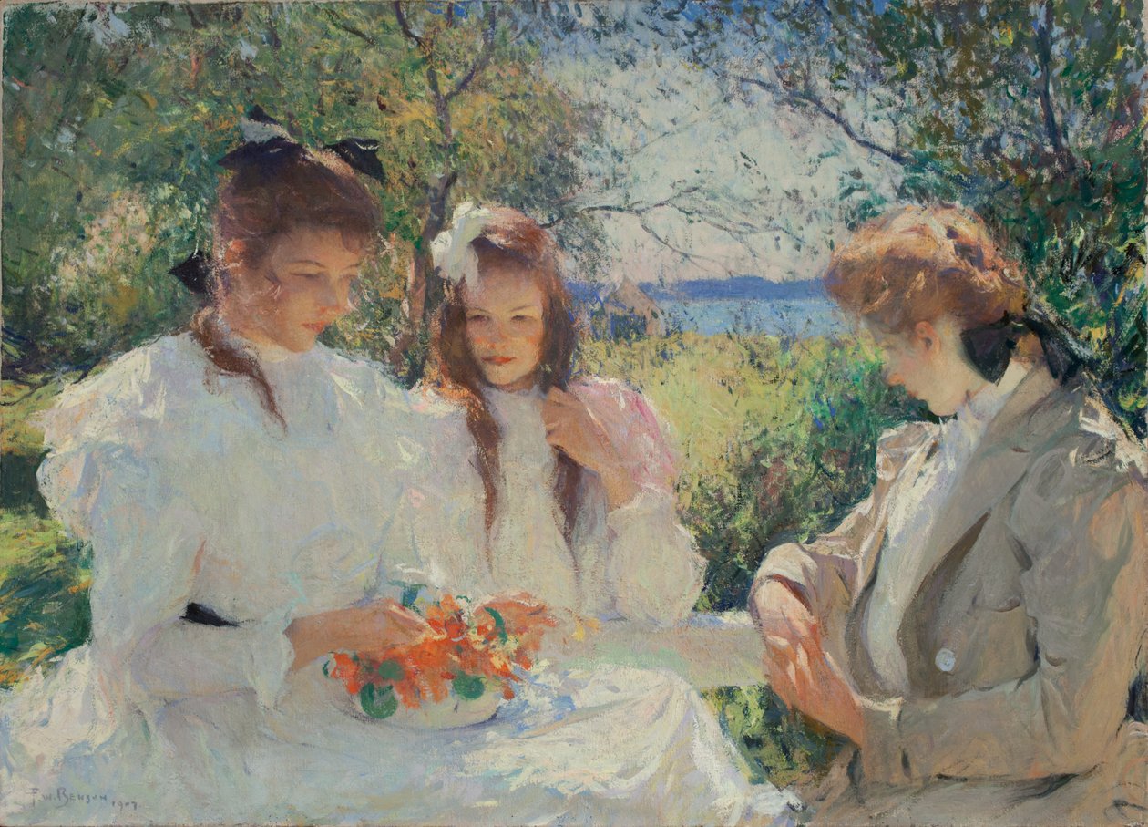 Ritratto delle mie figlie da Frank Weston Benson