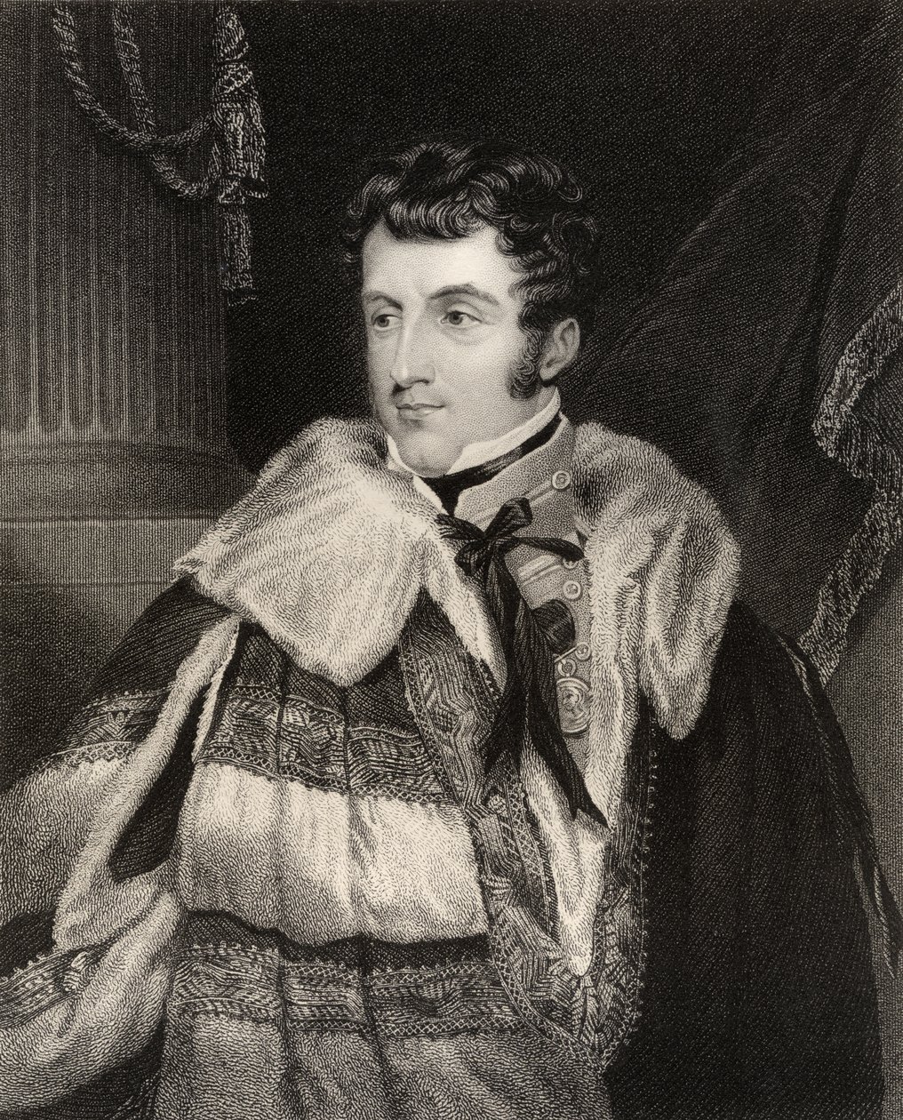 Charles Gordon Lennox, 5º Duca di Richmond, inciso da H. Cook da 