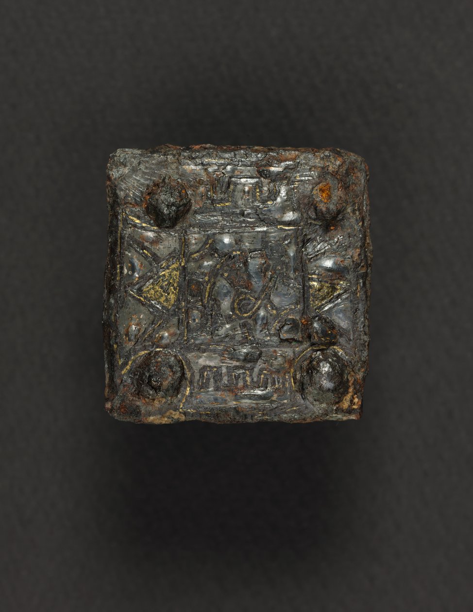 Piastra per cintura, 600 d.C. da Frankish School
