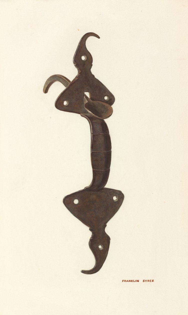 Chiavistello della porta da Franklyn Syres