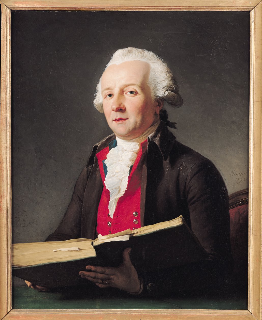 Ritratto di Dazincourt (1747-1809) 1792 da François André Vincent
