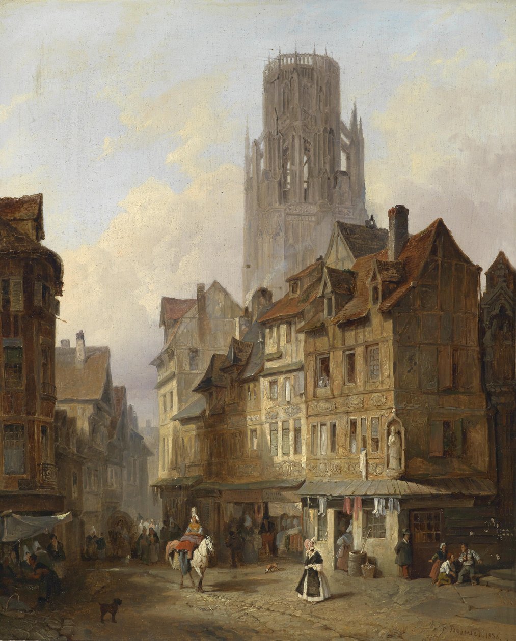 Motivo cittadino da Roubaix da Francois Antoine Bossuet