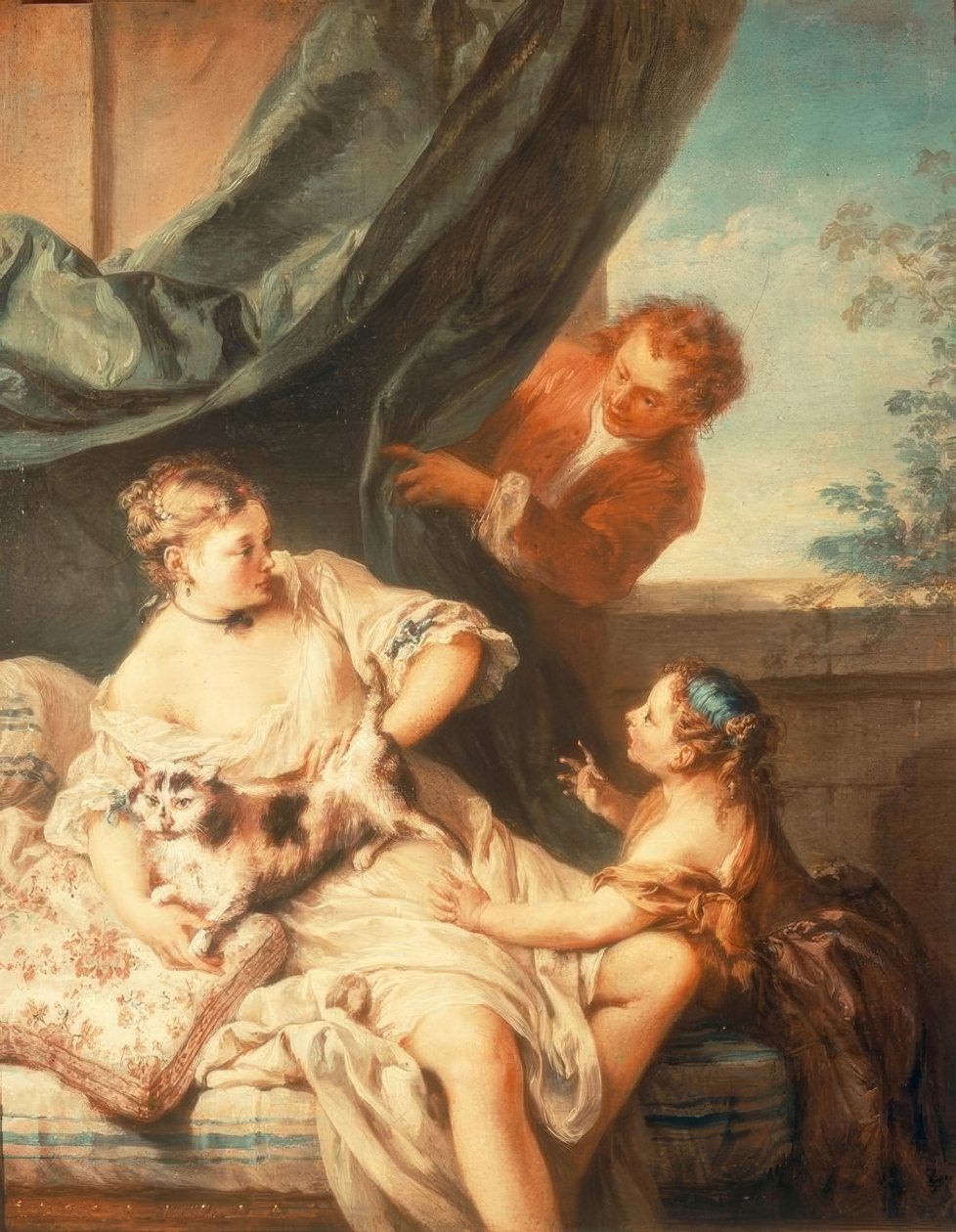 Il visitatore inatteso da François Boucher