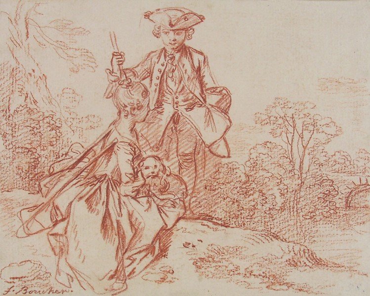 Festa galante da François Boucher