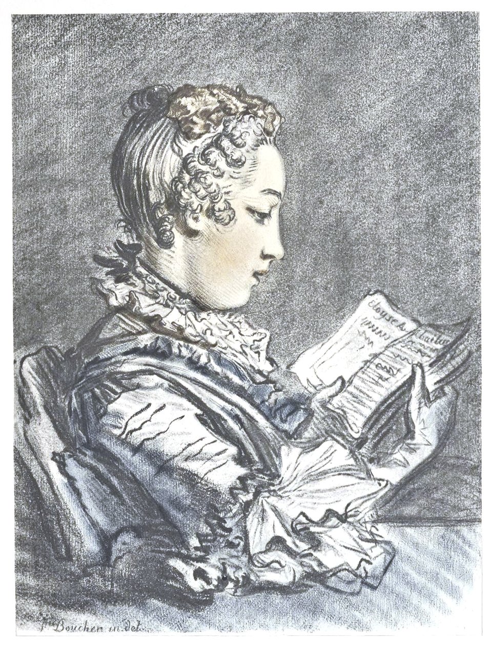 La lettrice da François Boucher