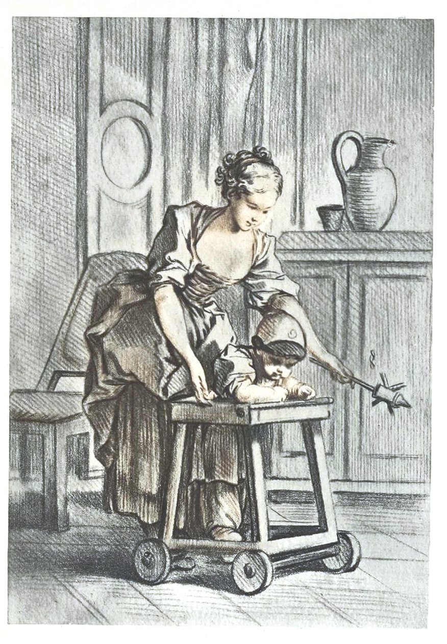 Il carretto a ruote da François Boucher