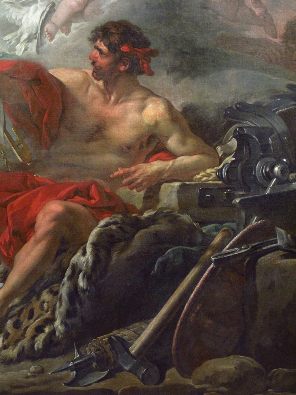 Le fucine di Vulcano da François Boucher