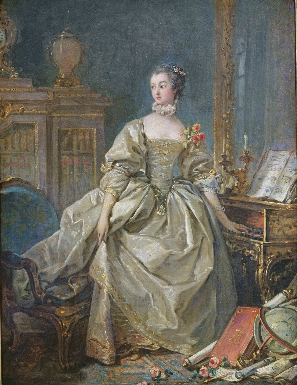 Madame de Pompadour (1721-64) da François Boucher