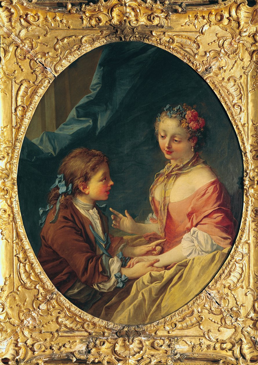 Madre e figlio da François Boucher