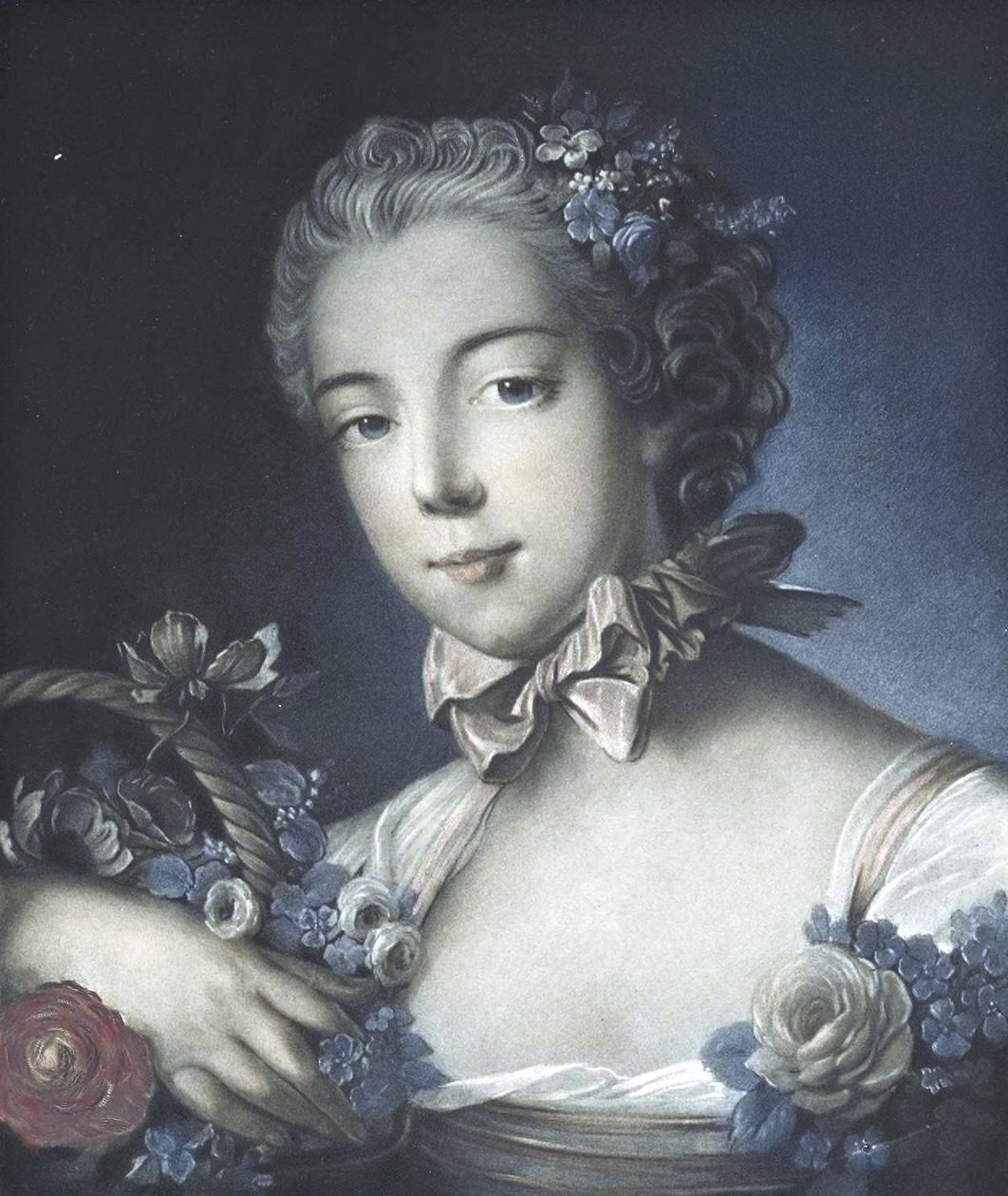 Ritratto di giovane donna da François Boucher