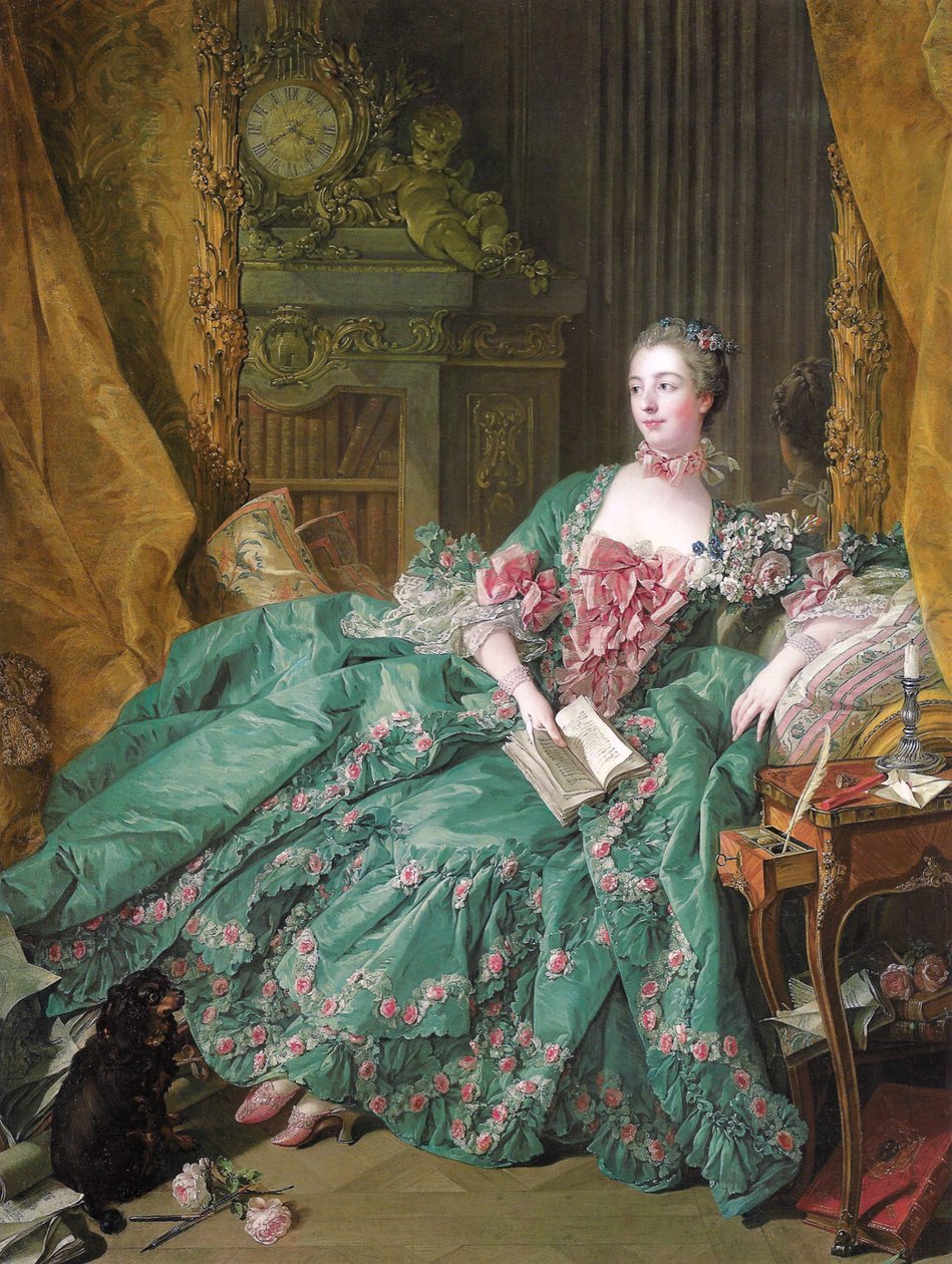 Ritratto di Madame de Pompadour (1721-1764) da François Boucher