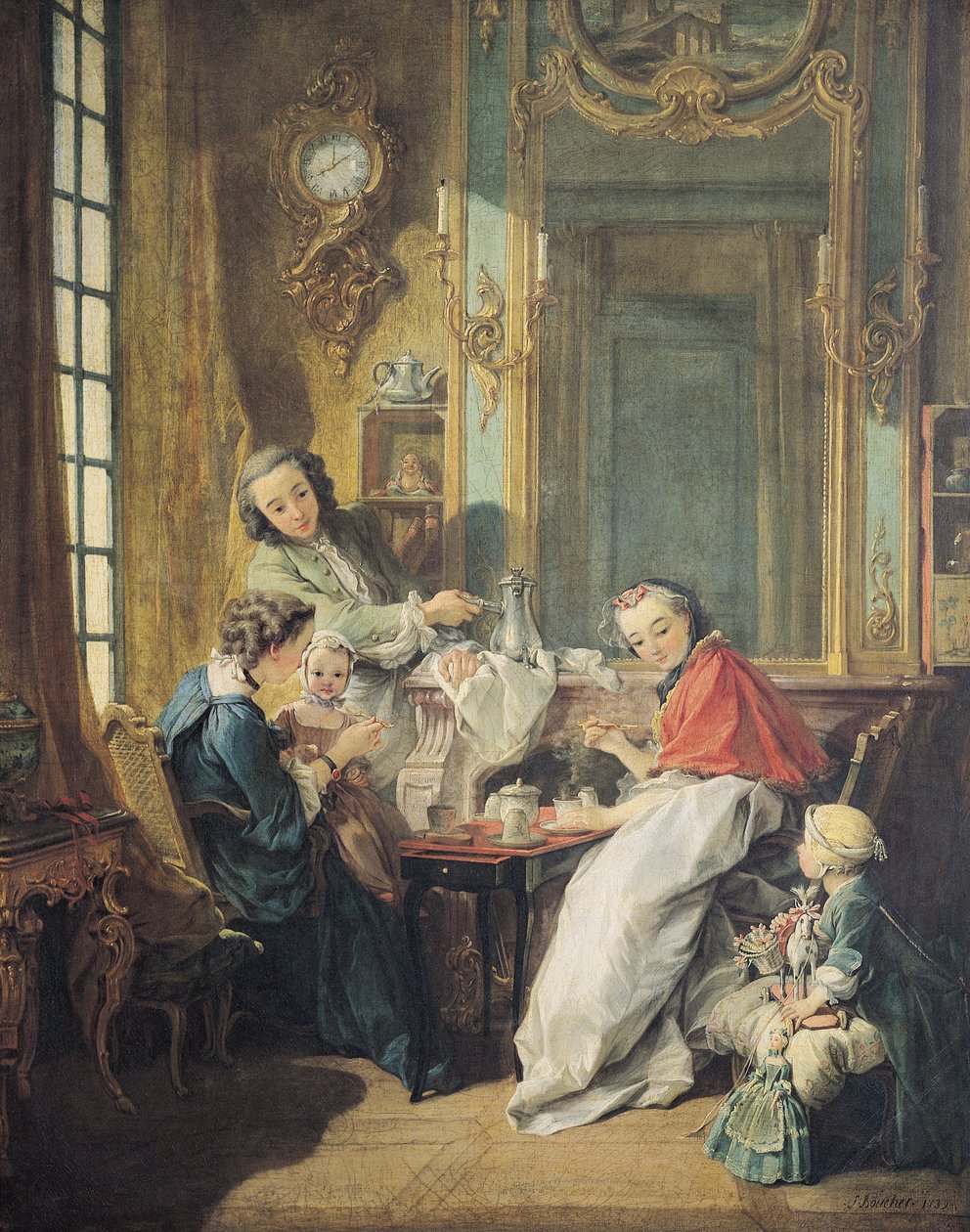 Il pasto pomeridiano, 1739 da François Boucher
