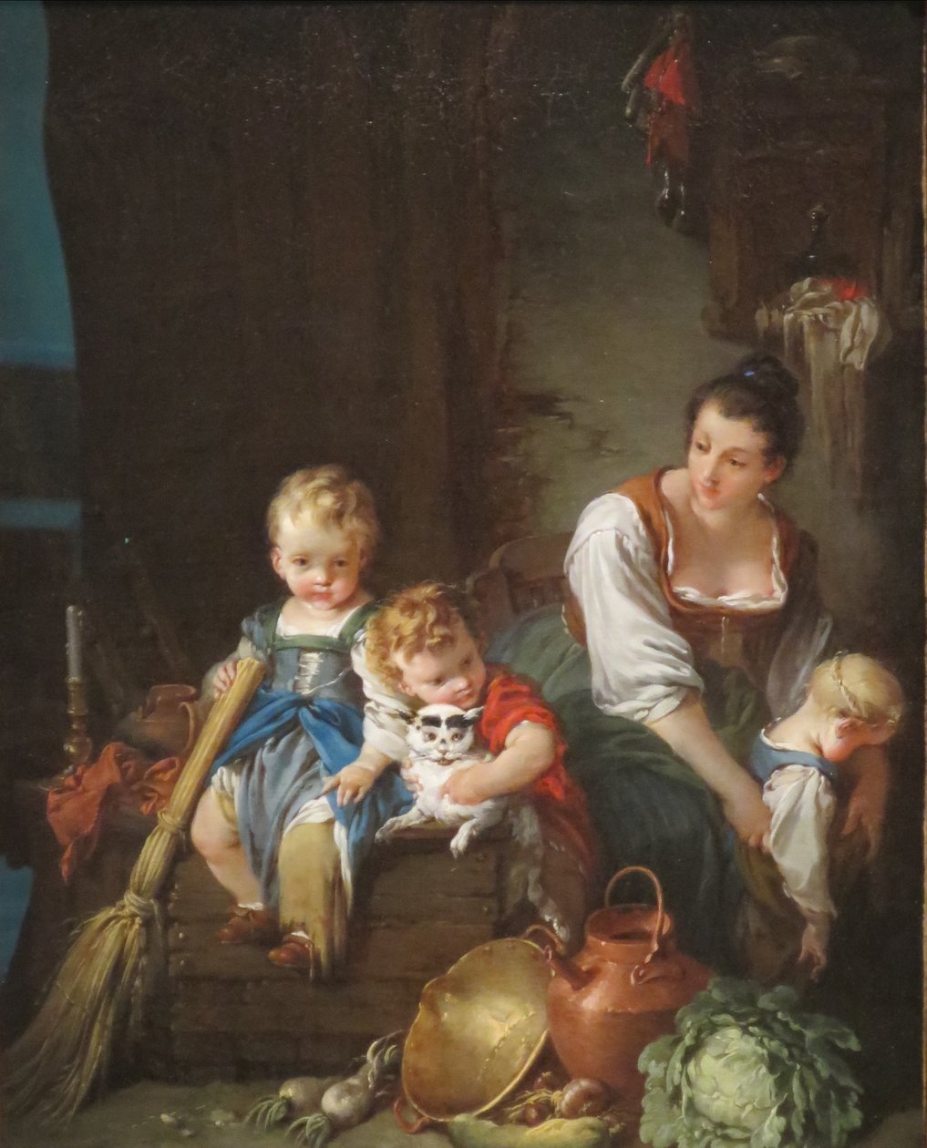 La bella contadina da François Boucher