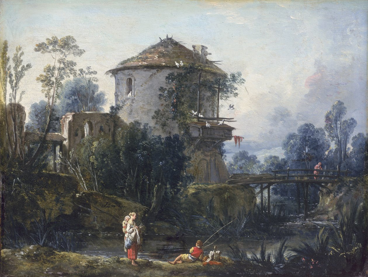 Il vecchio colombaio da François Boucher
