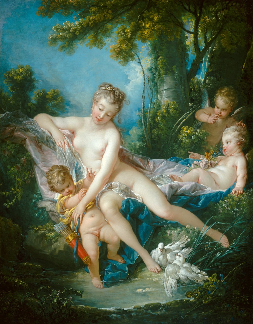 Venere consola Amore da François Boucher