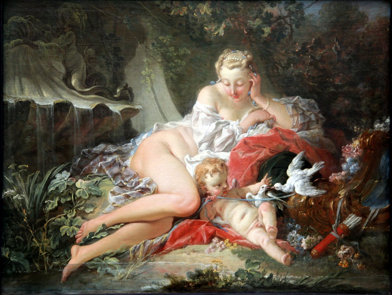 Venere e Amore da François Boucher