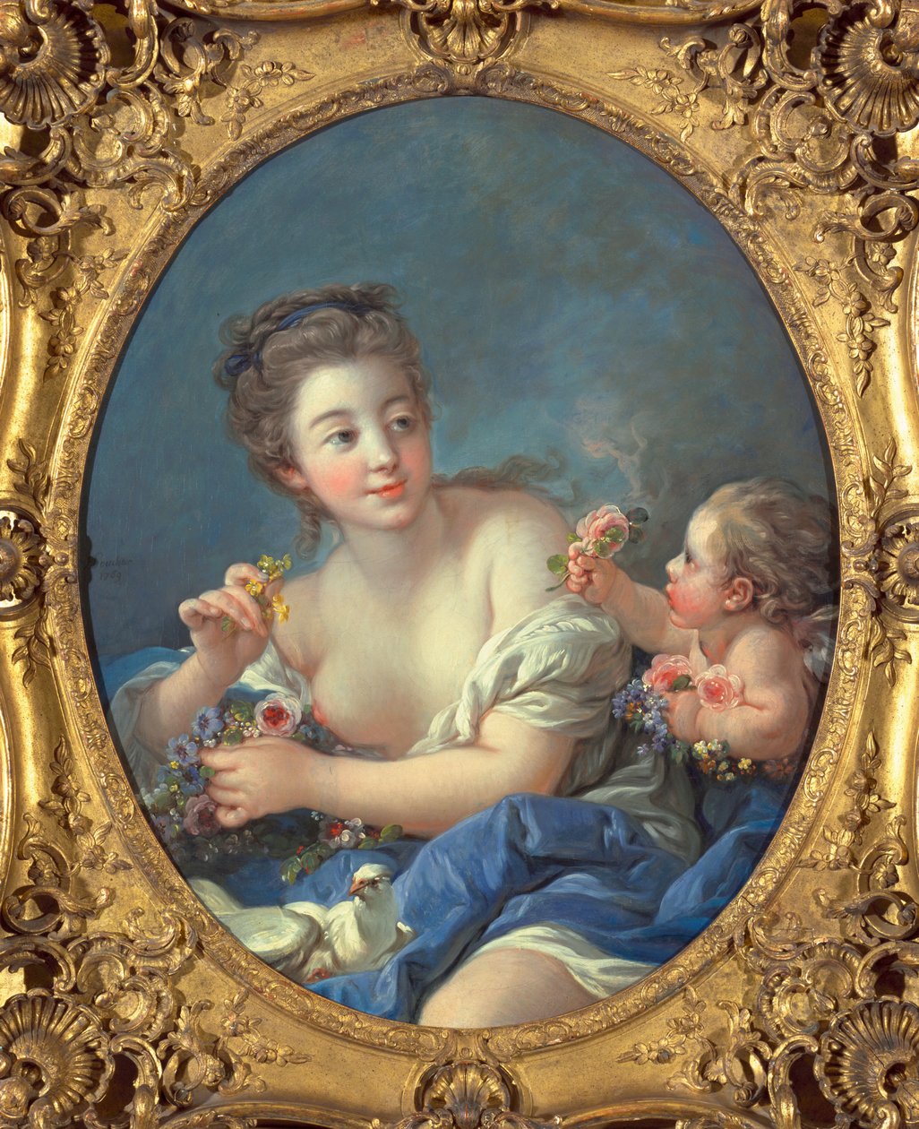 Venere e Cupido, 1769 da François Boucher