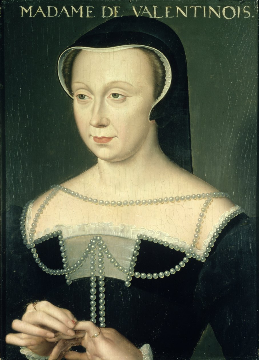 Madame de Valentinois da François Clouet