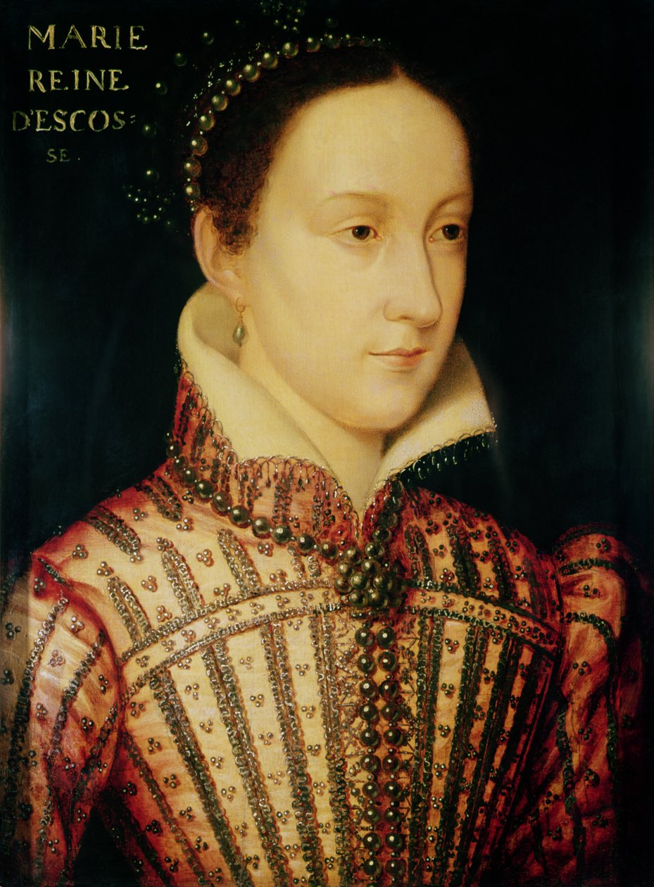 Miniatura di Maria Stuarda, c.1560 da François Clouet
