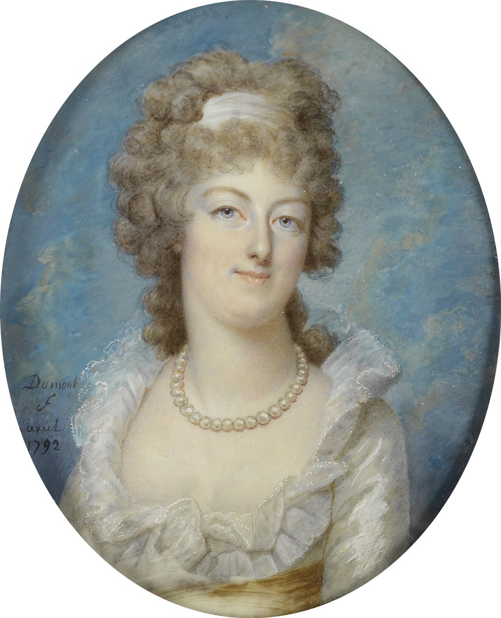 Ritratto di Maria Antonietta da Francois Dumont