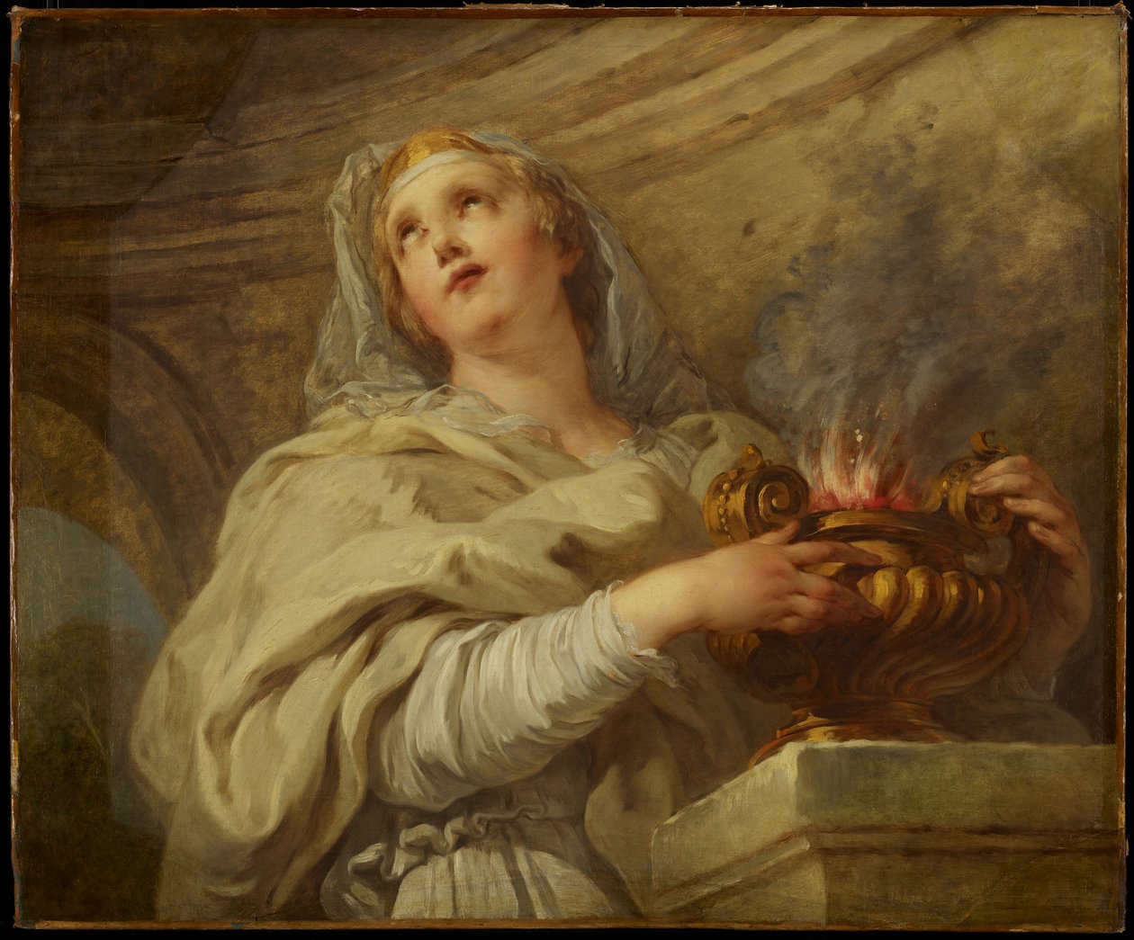 Vestale, c.1730 da François Lemoyne