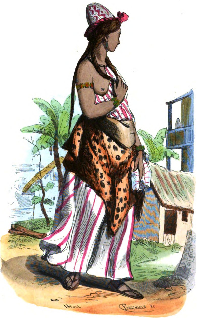 Auguste Wahlen, Costumi, usanze e costumi di tutti i popoli del mondo, Volume 1 da François Pannemaker