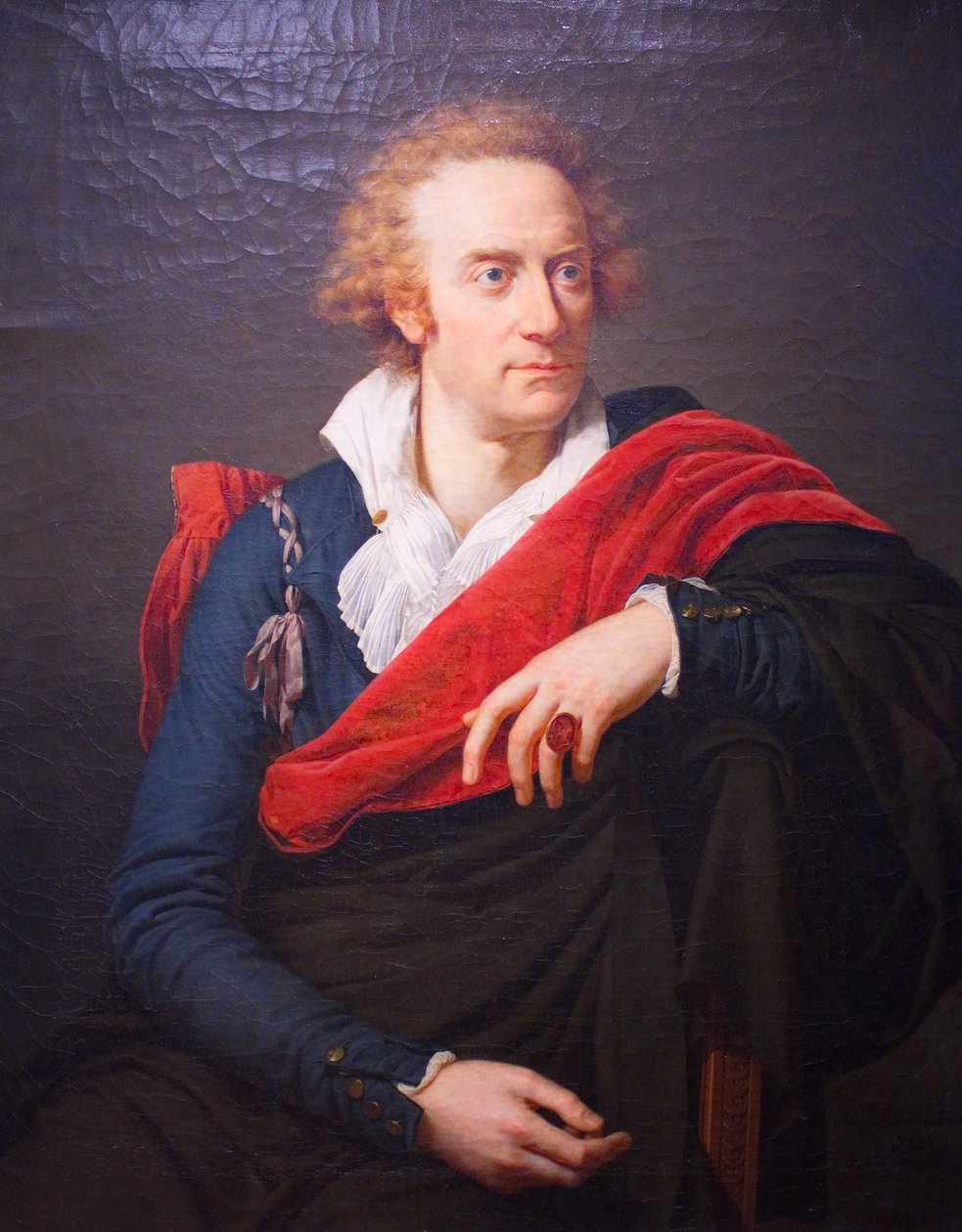 Ritratto di Vittorio Alfieri da Francois Xavier Fabre