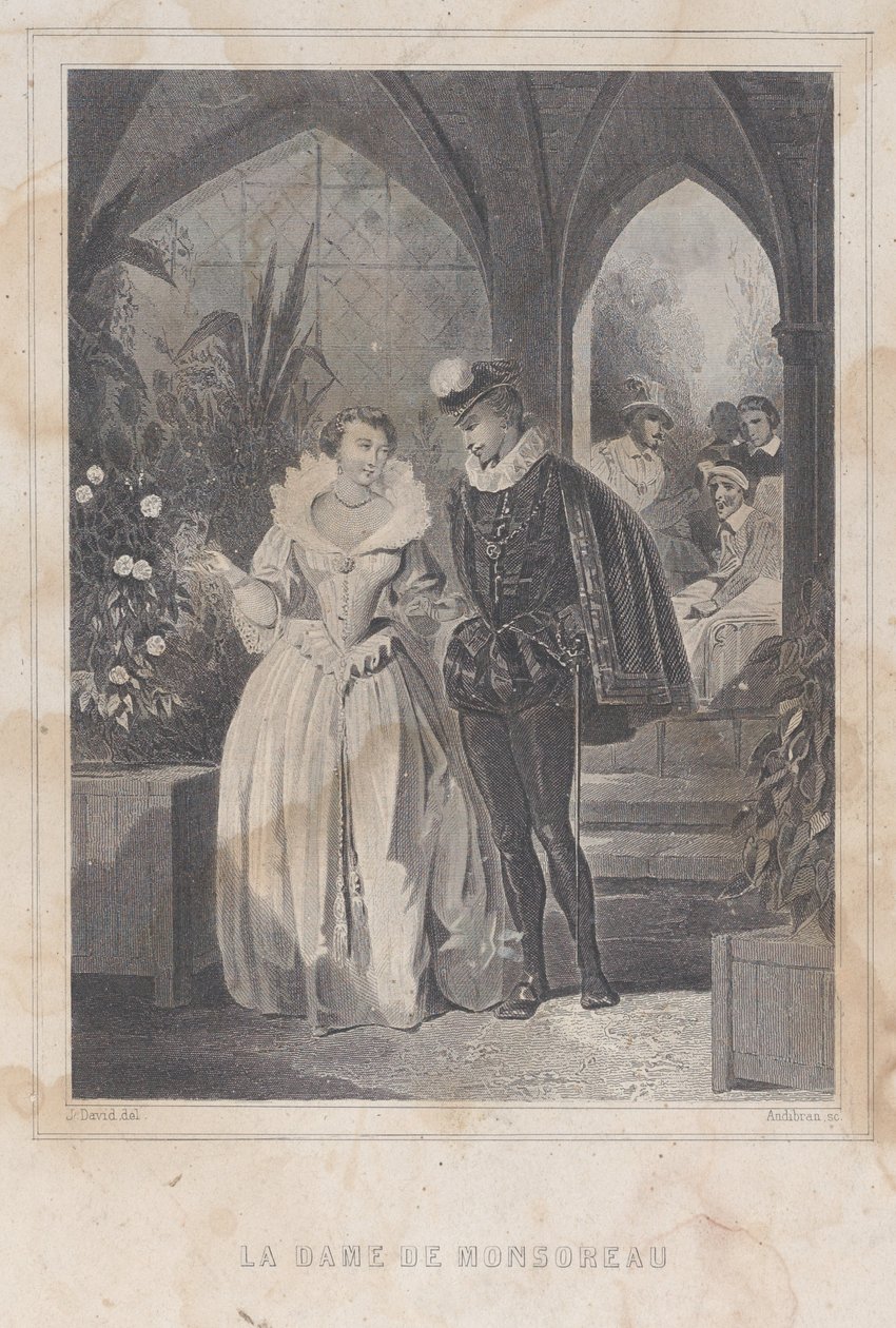La Signora di Monsoreau da François Adolphe Bruneau Audibran