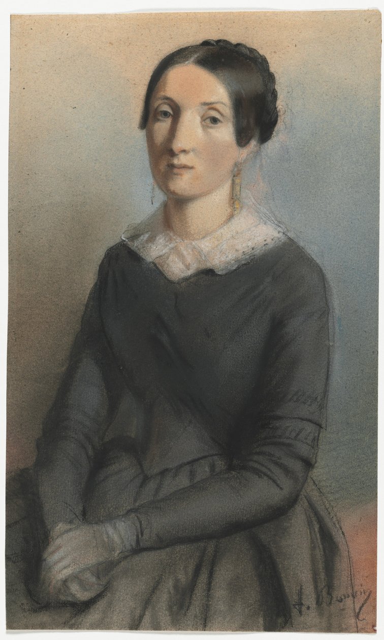 Ritratto di donna da François Bonvin