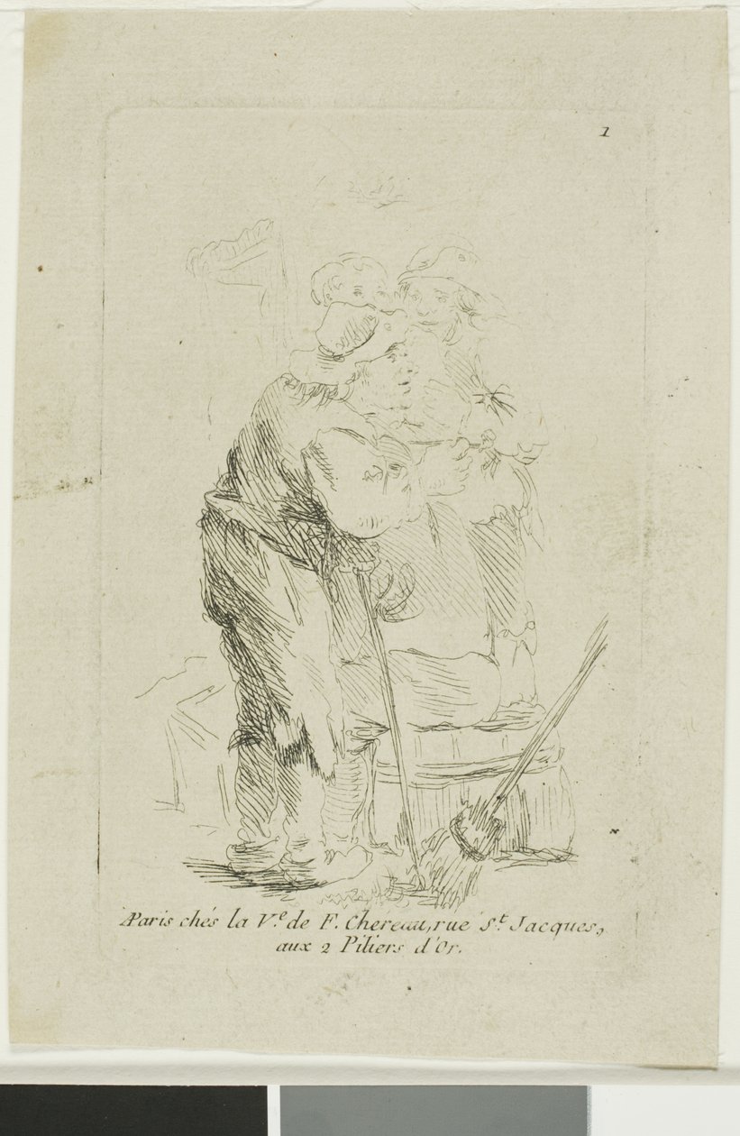 Un contadino mal vestito da François Boucher