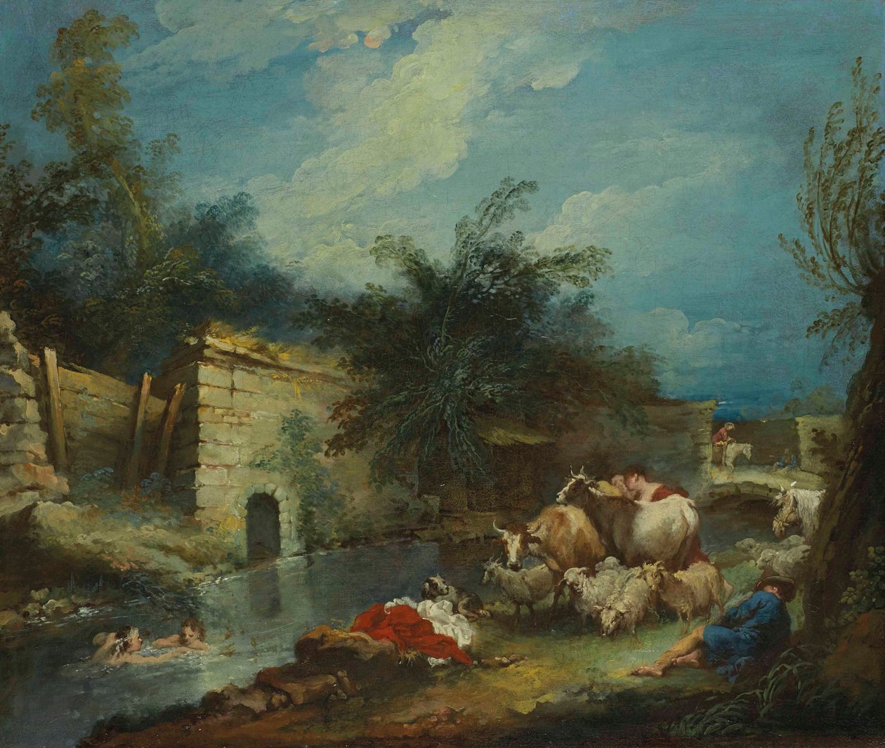 Boucher - Il riposo dei pastori da François Boucher