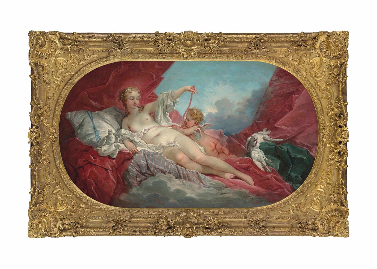 Boucher - Venere e Cupido da François Boucher