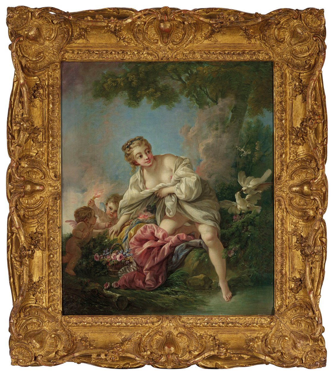 Boucher - Venere e gli amanti, 1767 da François Boucher