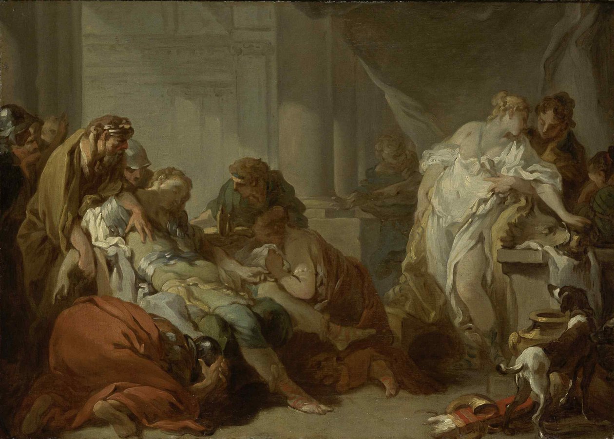 La Morte di Meleagro, 1727 da François Boucher